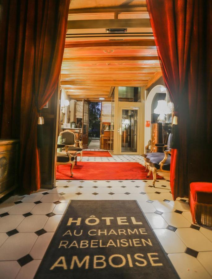 Hotel Spa - Au Charme Rabelaisien Amboise Exterior foto